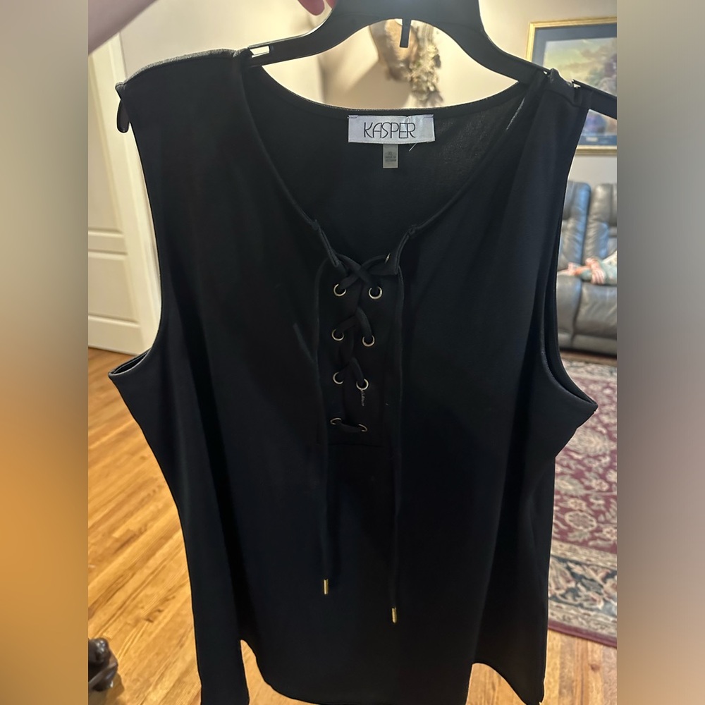 Kasper Dress Up Top XL